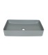 LS-C34 Vessel Ceramic Sink Matt Gray