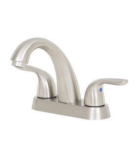 LS-B404101 Centerset Bathroom Faucet in Brushed Nickel