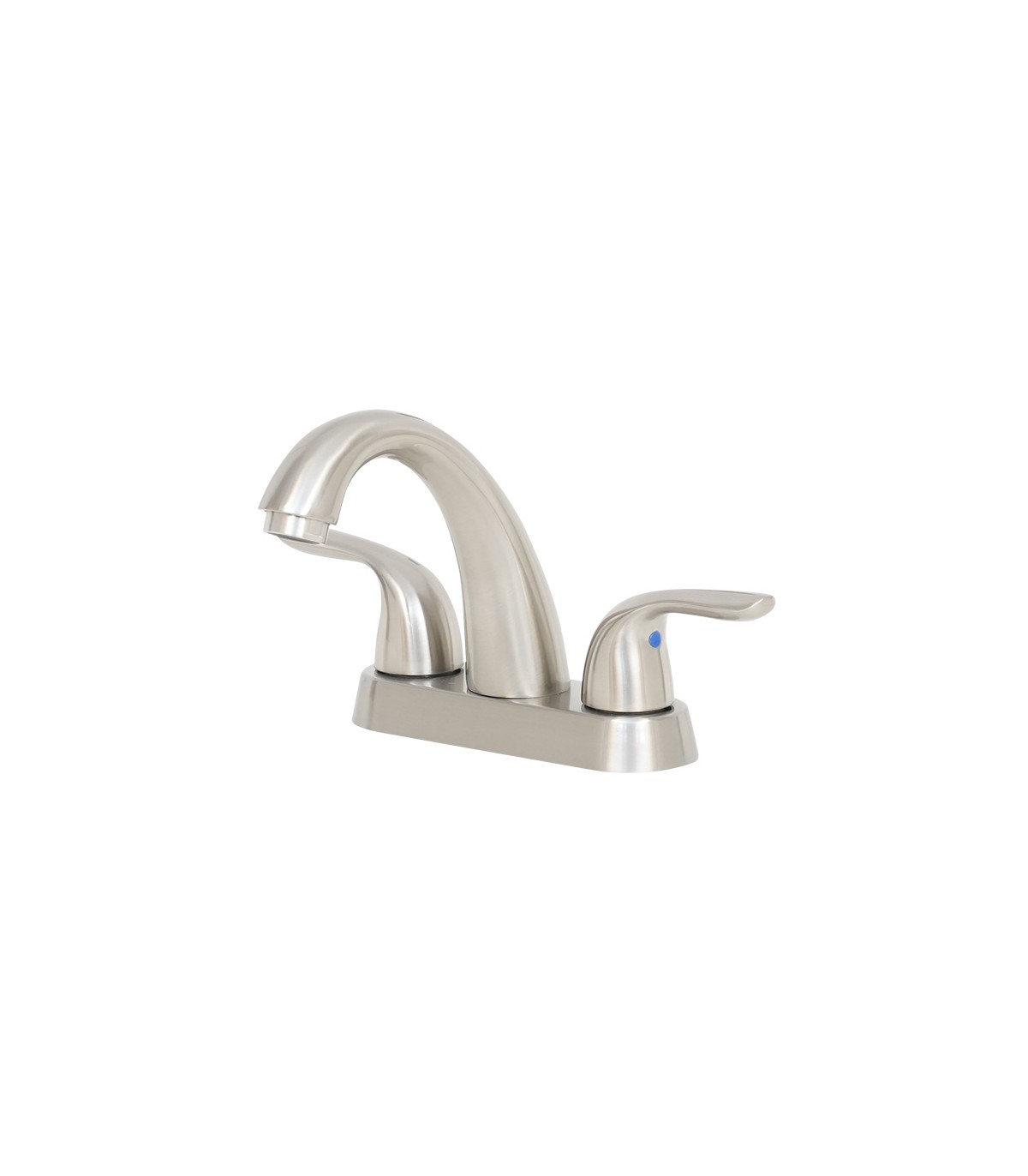 LS-B404101 Centerset Bathroom Faucet in Brushed Nickel