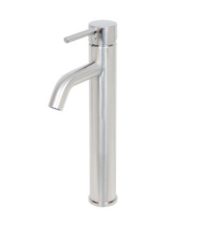 LS-323101 Single Hole Vessel Bathroom Faucet in Brushed Nickel