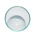 LS-GL15 Above Counter Tempered Clear Glass Vessel Sink