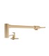 LS-K470201BG Pot Filler Folding Kitchen Faucet Brushed Gold