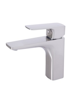 LS-BA11062 Single Hole Bathroom Faucet in Brushed Nickle