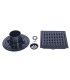 LS-SD001-MB Square Shower Drain with Removable Pattern Grate