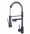 LS-K373302T Pull Down Kitchen Faucet in Matte Black