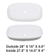 LS-C35 Vessel Ceramic Sink White